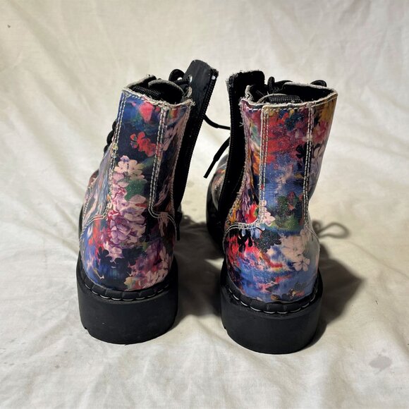 anarchic by TUK womens 6 shoe floral pattern - Picture 11 of 11